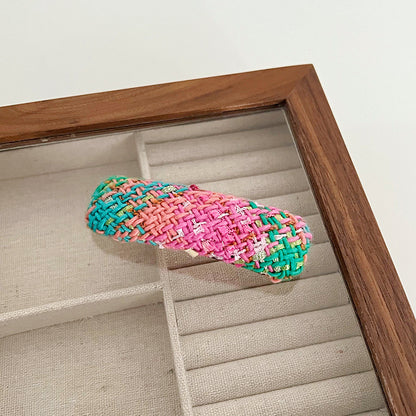 Retro Debutante Style Knotted Hair Hoop All-match Outing Barrettes BB Clip Hairpin