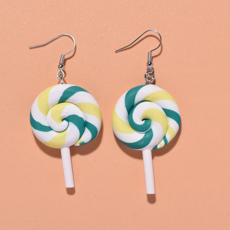 Colorful Lollipop Earrings
