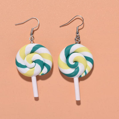Colorful Lollipop Earrings