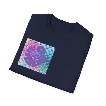 Unisex Softstyle T-Shirt - Colorful Snakeskin & Inspirational Design