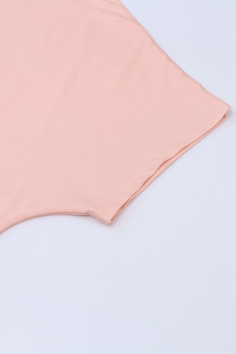 Khaki Side Pockets Short Sleeve Tunic Top