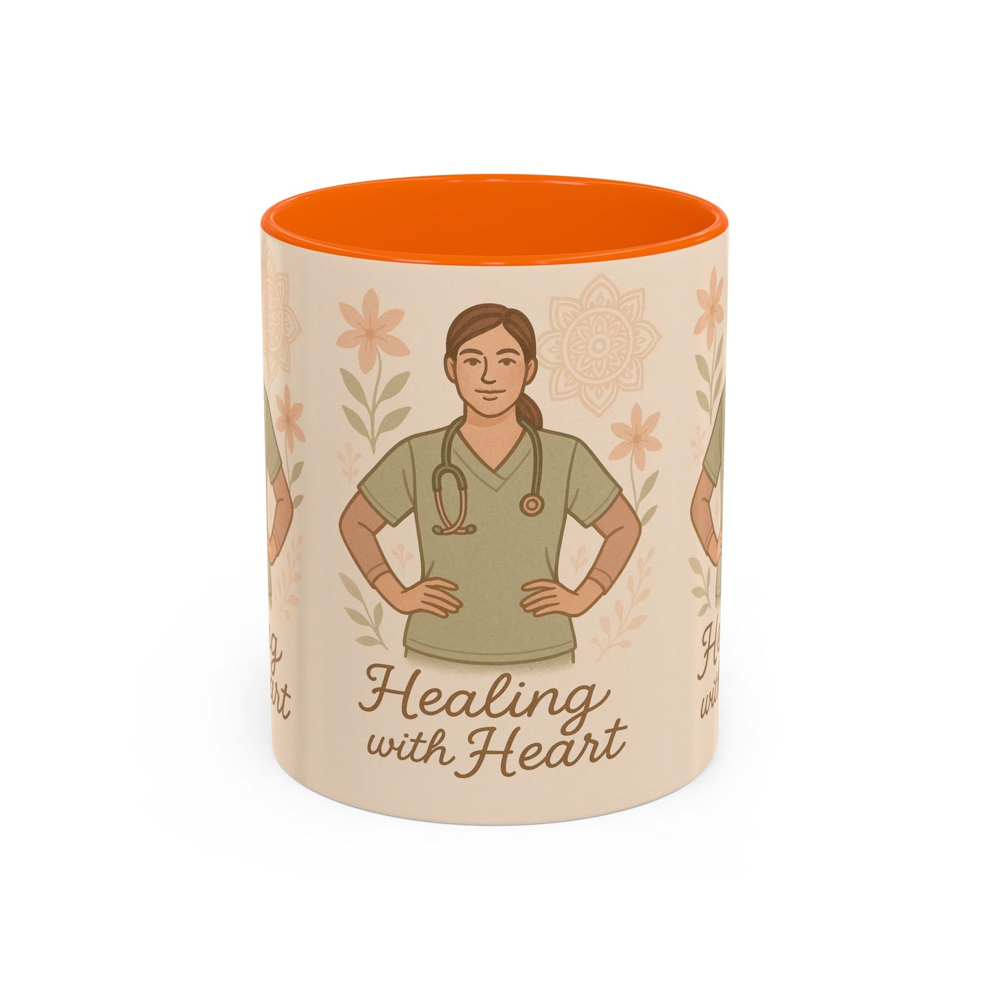 Mug Nursing Healing with Heart 11oz