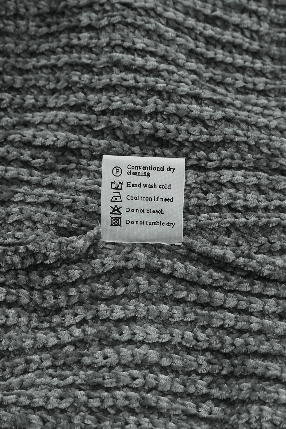 Bright White Ripped Raw Hem Chunky Pullover Sweater