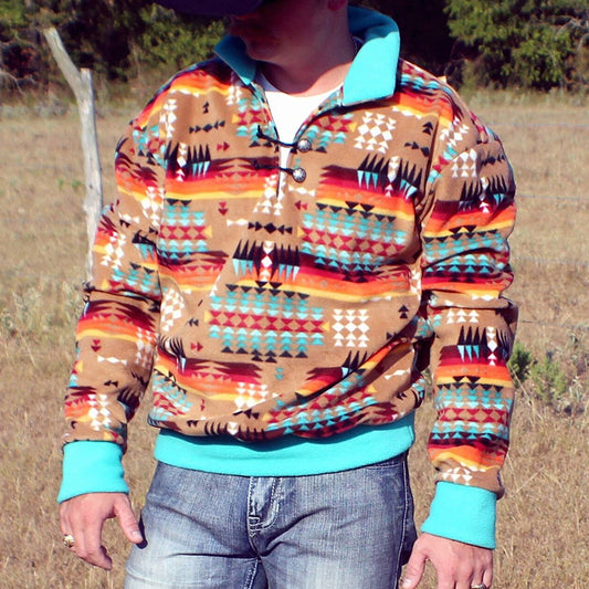 Casual Pullover Stitching Long-Sleeved Sweater