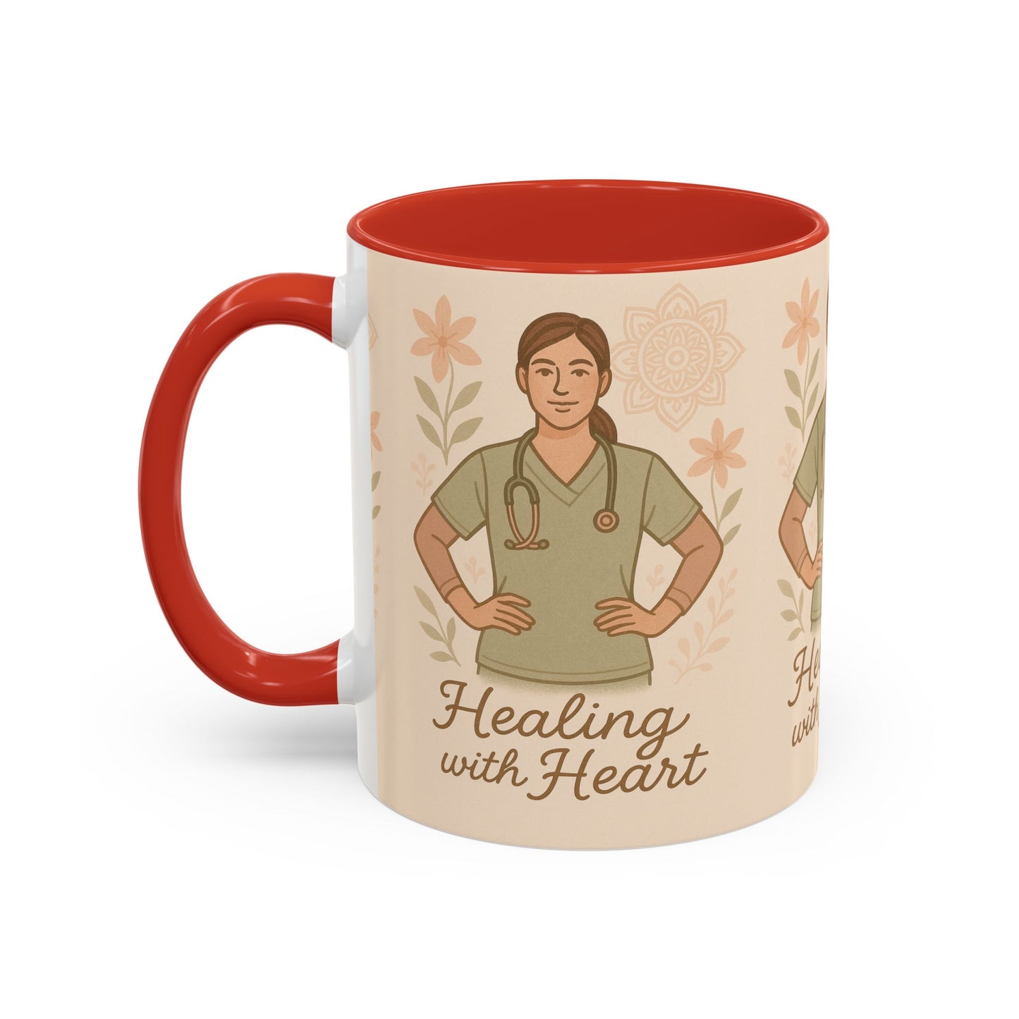Mug Nursing Healing with Heart 11oz