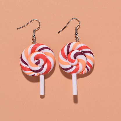 Colorful Lollipop Earrings