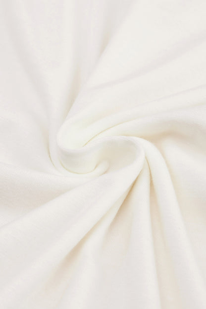 Khaki Side Pockets Short Sleeve Tunic Top