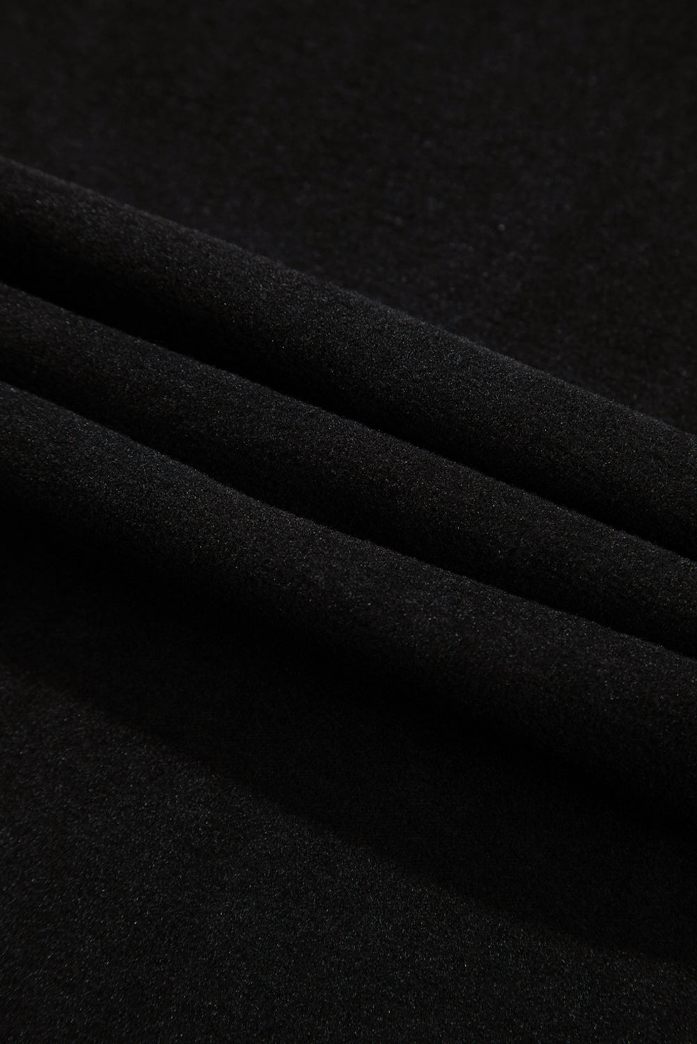 Black Western Print Patch Long Sleeve Top