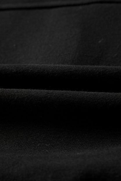 Khaki Printed Plaid Sleeve Patchwork Collared Textured Sweatshirt