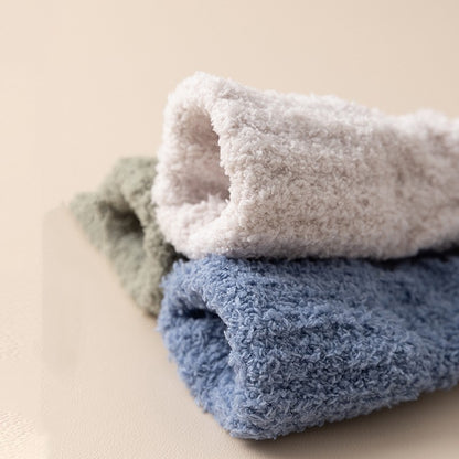 Coral Velvet For Male Home Room Socks Couple Style