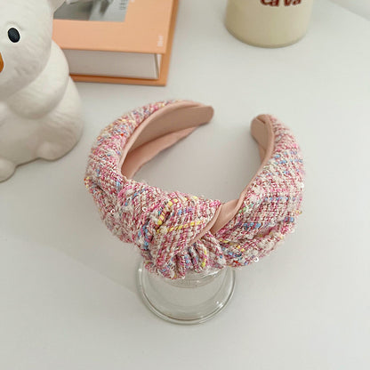 Fashion Retro Type Classic Style Woolen Knotted Headband