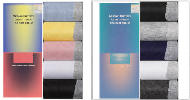 Mid Calf Plus Velvet Thickened And Breathable Socks