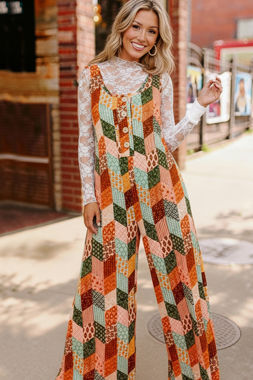 A Cozy Quilt Jumpsuit