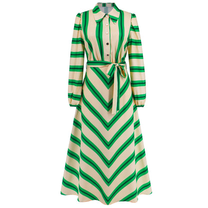 Fashionable Slim-fit Elegant Cardigan With Buttons Dress