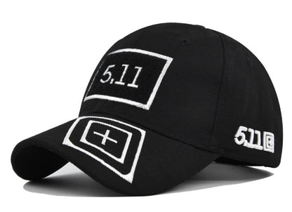 Stereo Flower Embroidery Curved Brim Versatile Sunshade Camouflage Hat