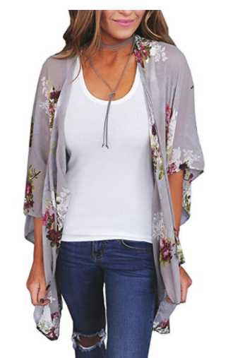Digital Print Cardigan Sun Protection Clothing