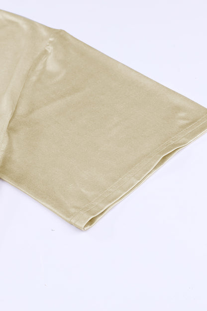 Green Chest Pocket Loose Fit T Shirt