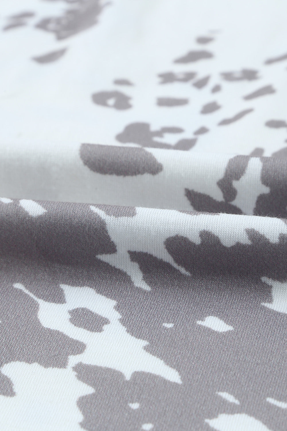 Brown Cow Print Racerback Tank Top