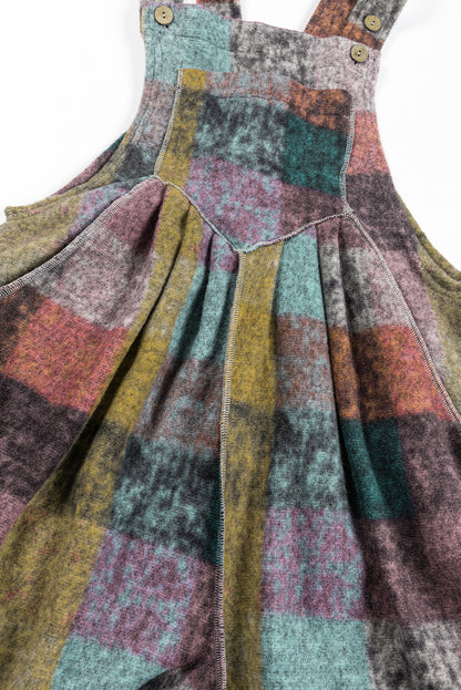 Multicolour Plaid Pocketed Shacket