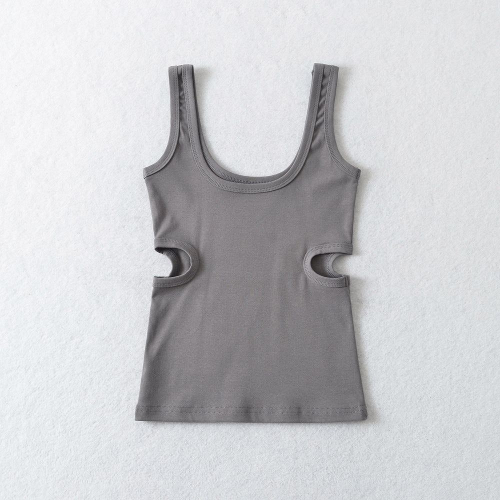 Holiday Casual Camisole With Holes On Both Sides