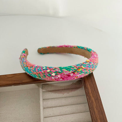 Retro Debutante Style Knotted Hair Hoop All-match Outing Barrettes BB Clip Hairpin