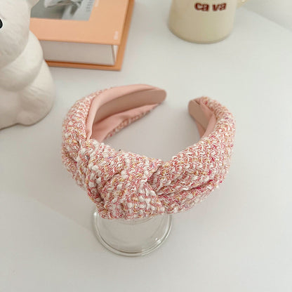 Fashion Retro Type Classic Style Woolen Knotted Headband