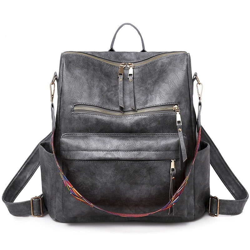 Large-Capacity Niche-Design Womens Backpack