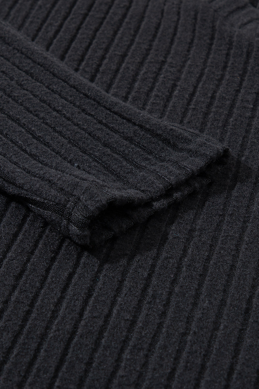 Pink Plain Ribbed Loose Fit Two Piece Lounge Set