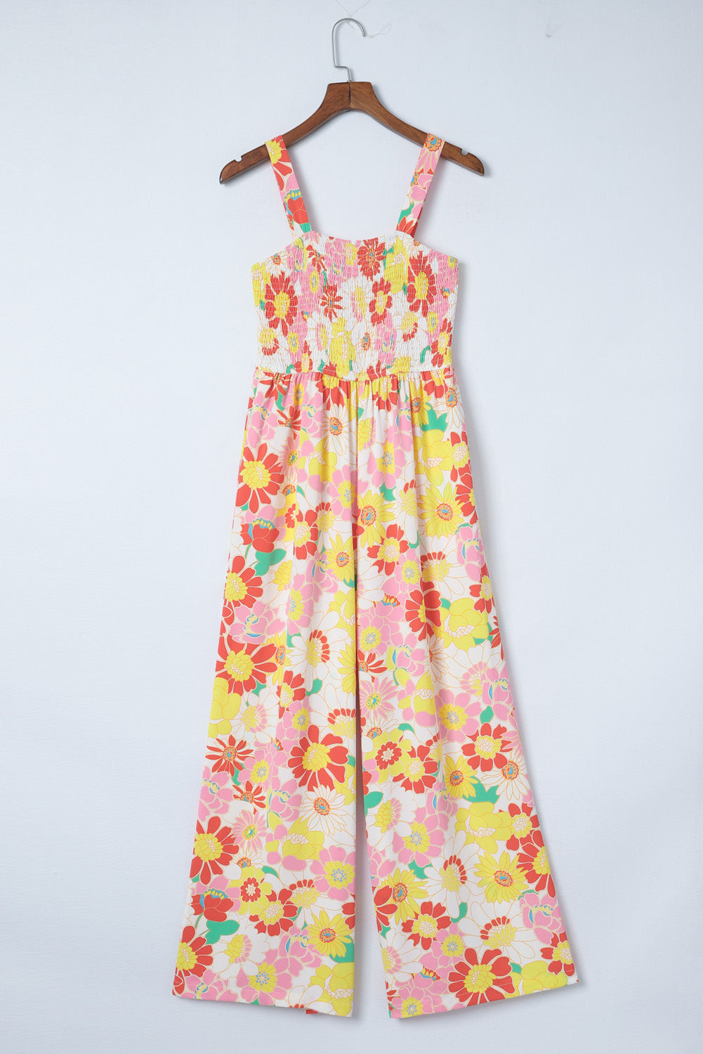 Purple Multicolor Stand Collar Flutter Sleeves Floral Top