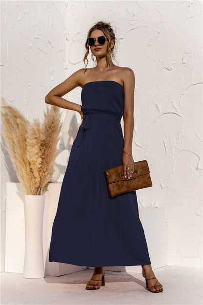 Hot Sale Tube Top Dress Women's Clothing