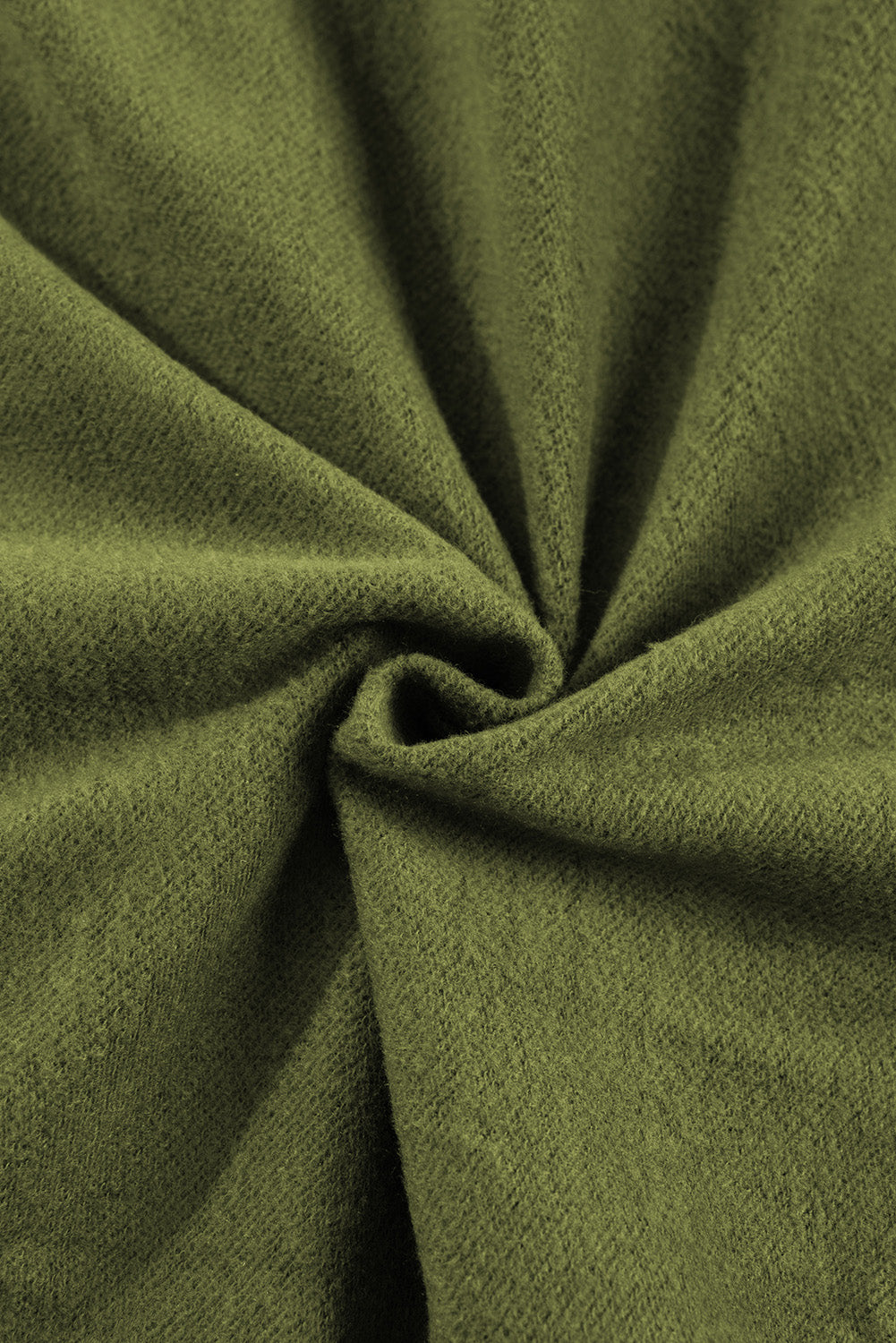 Khaki Printed Plaid Sleeve Patchwork Collared Textured Sweatshirt