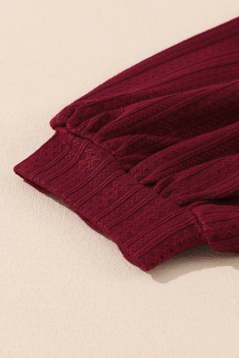 Red Dahlia Merry Christmas Graphic Jacquard Knit Curvy Top