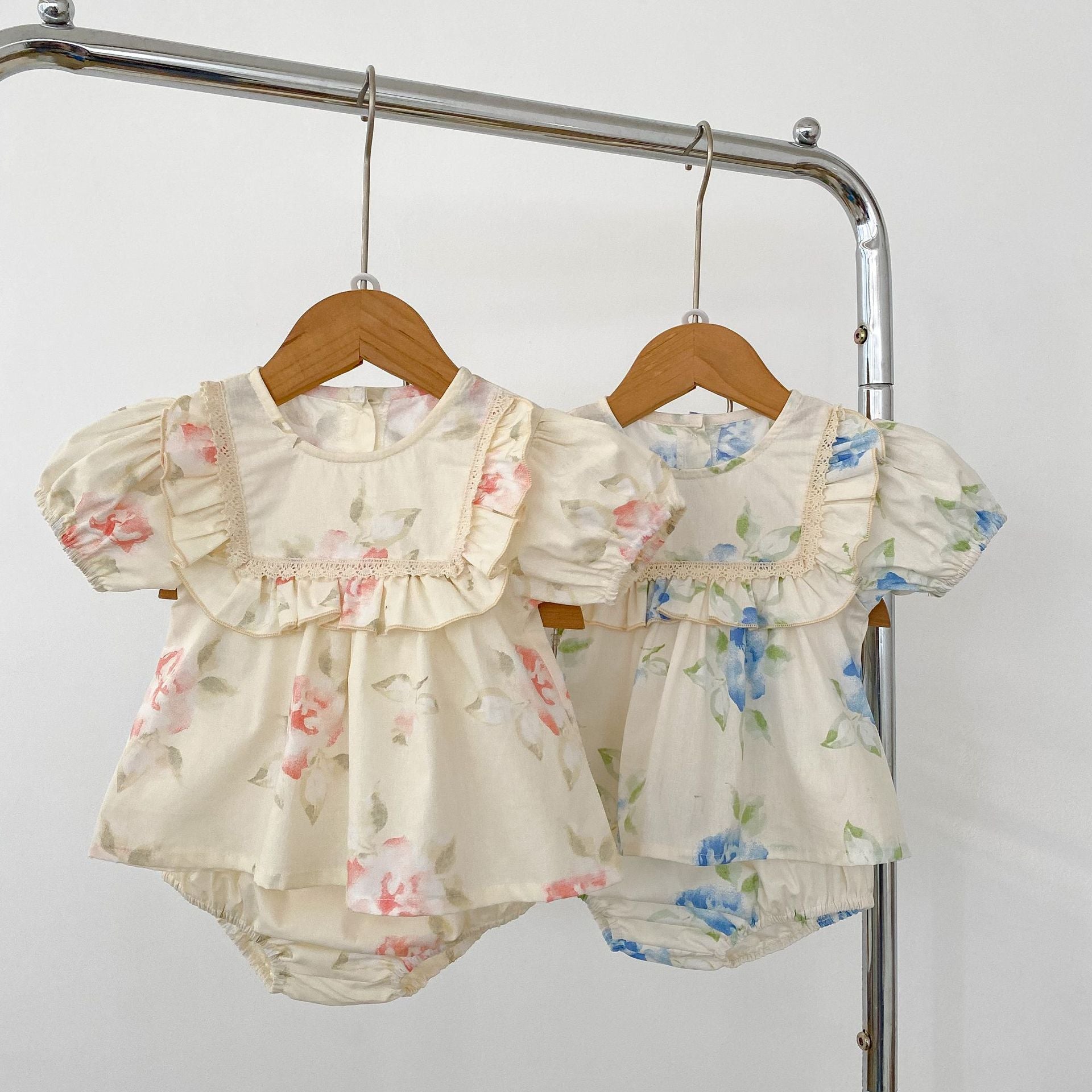 Summer Short-sleeved Top Shorts Suit