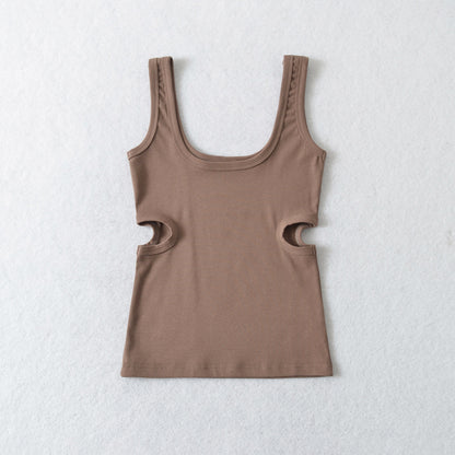 Holiday Casual Camisole With Holes On Both Sides