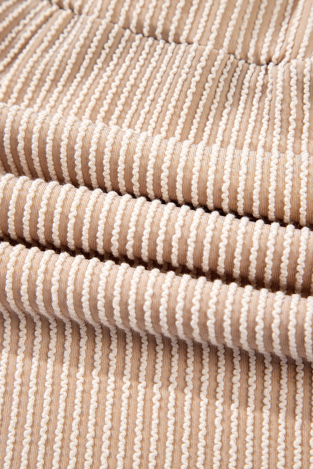 Jet Stream Corded Elastic High Waist Wrap Skort