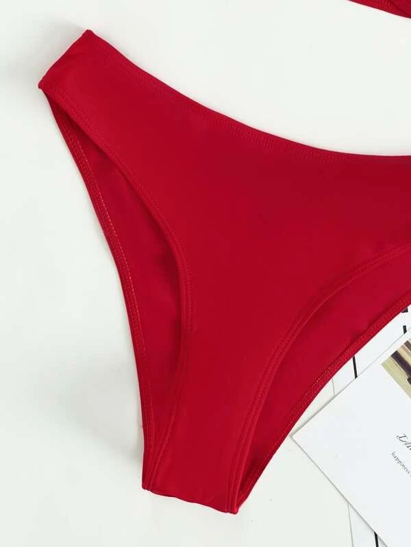 European And American Sweet Split Swimsuit