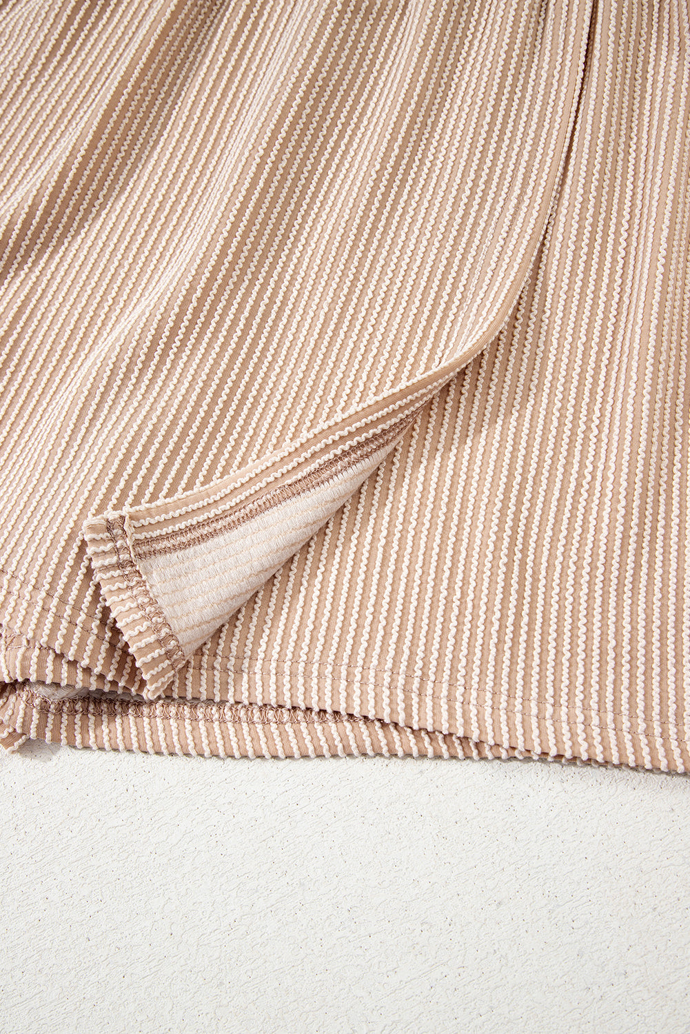 Jet Stream Corded Elastic High Waist Wrap Skort