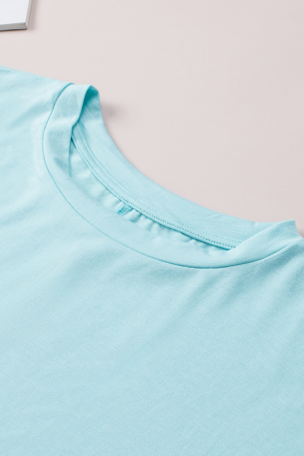 Khaki Side Pockets Short Sleeve Tunic Top