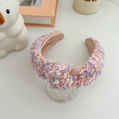Fashion Retro Type Classic Style Woolen Knotted Headband