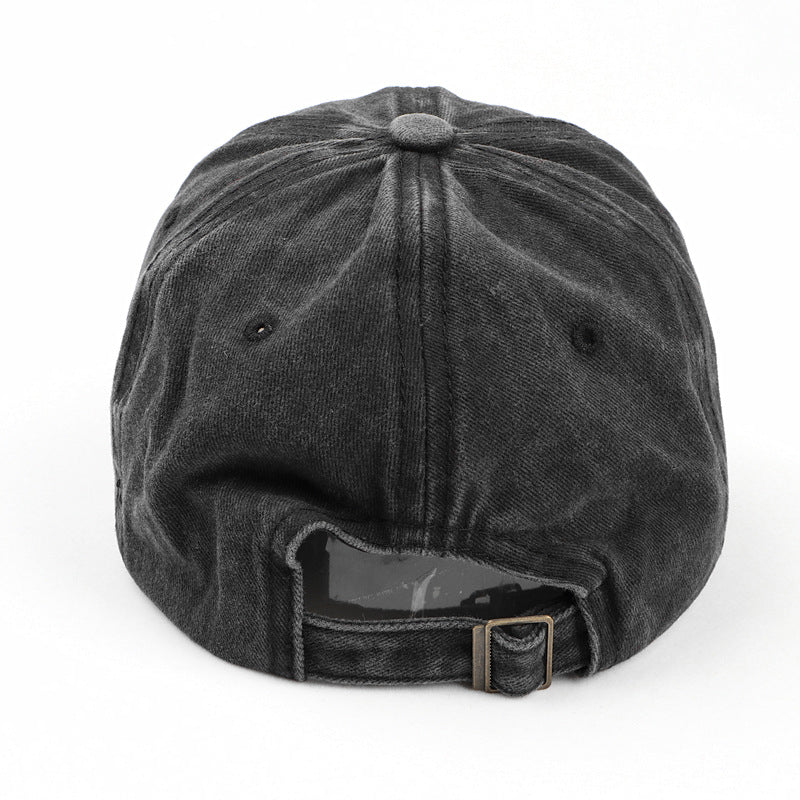 Female Love Embroidered Couple Duck Tongue Hat