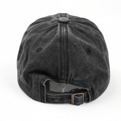 Female Love Embroidered Couple Duck Tongue Hat