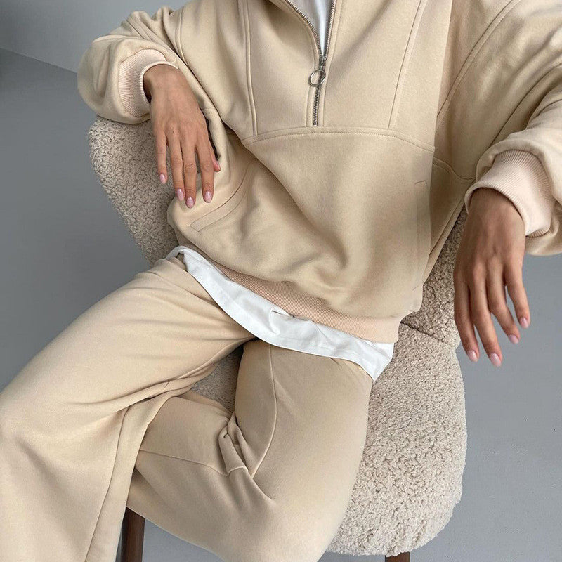 Loose Casual Pullover Sports Pants Women's Pure Cotton