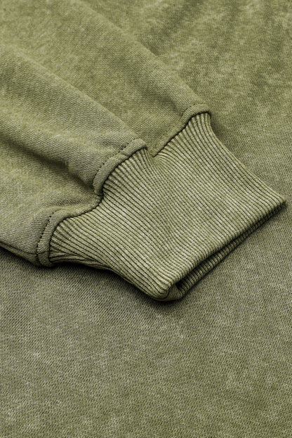 Black Rugby game day Graphic Pullover Sweatshirt