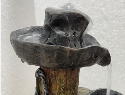 Wine Barrel Self-circulating Water Garden Courtyard Lawn Decoration