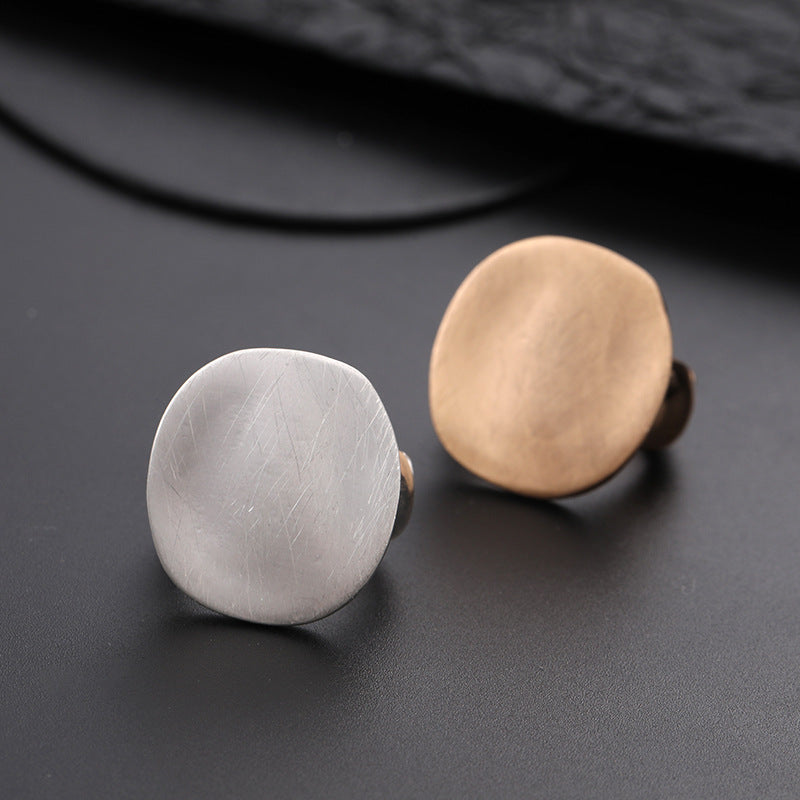 Elastic Metal Ladies Brushed Ring Wholesale