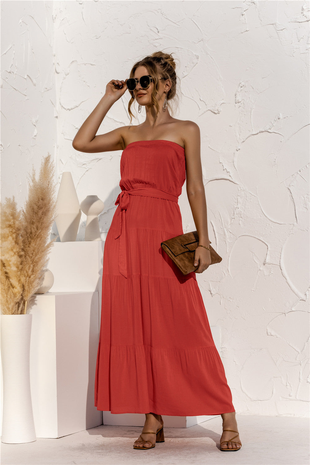 Hot Sale Tube Top Dress Women's Clothing