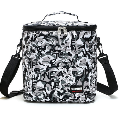 Outdoor Large Capacity Picnic Ice Pack Oxford Cloth Lunch Box PVC Insulated Bag