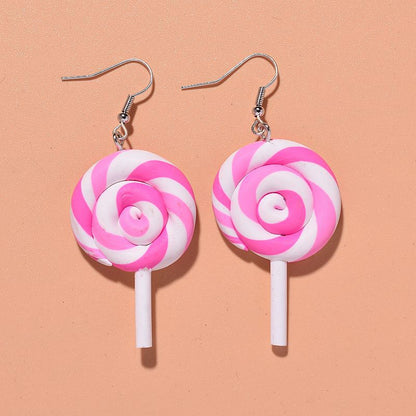 Colorful Lollipop Earrings