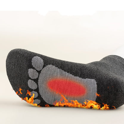 Mid Calf Plus Velvet Thickened And Breathable Socks