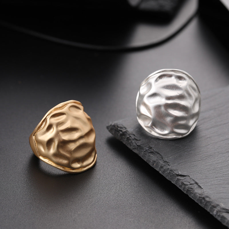 Elastic Metal Ladies Brushed Ring Wholesale